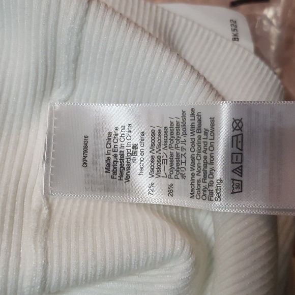 Madewell Wide Rib Sweater Top NM615,  XL nwt - Picture 10 of 10